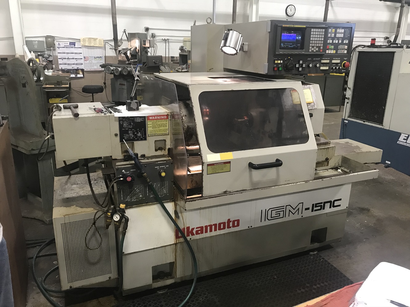 Okamoto IGM-15NC CNC Internal Grinder, Fanuc 18iT, 24