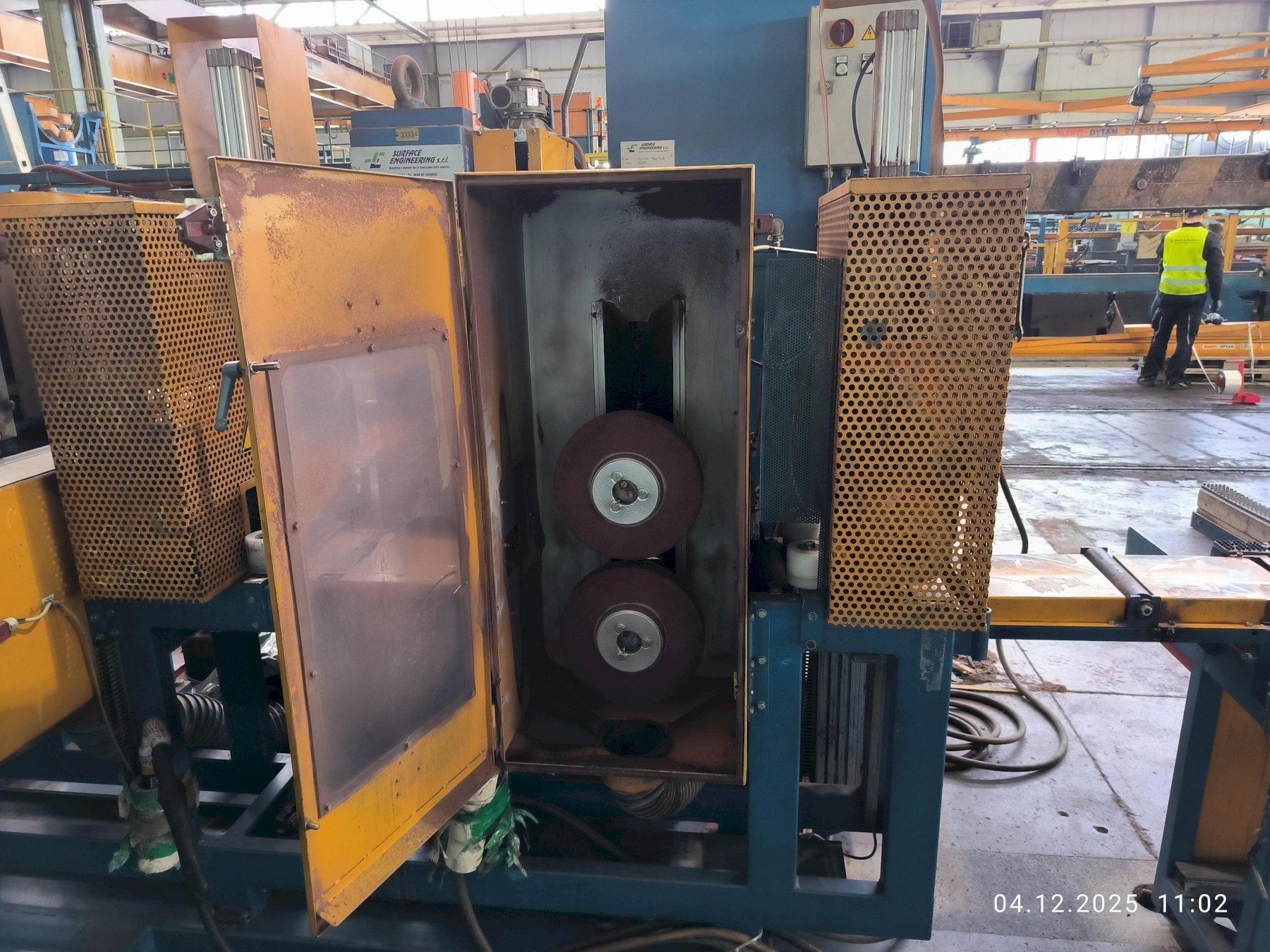 SURFACE ENGINEERING PROFILE BRUSH & POLISHING LINE, NEW 2004