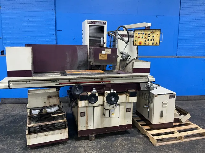FALCON CHEVALIER MACHINERY INC. 12”X23.5” TABLE SURFACE GRINDER  -  FSG-1228AD