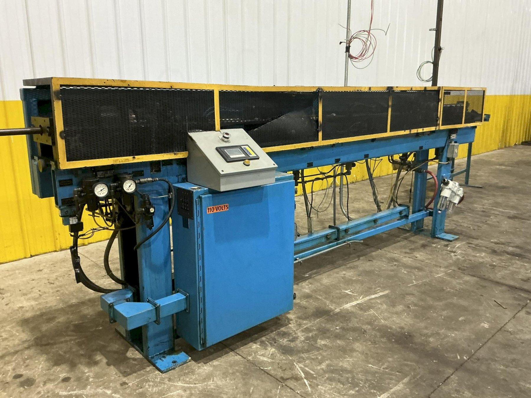 7/8" CROWN UNLIMITED MODEL #STCOS M-7 TUBE STRAIGHT & CUTOFF MACHINE: YOBRO #25338
