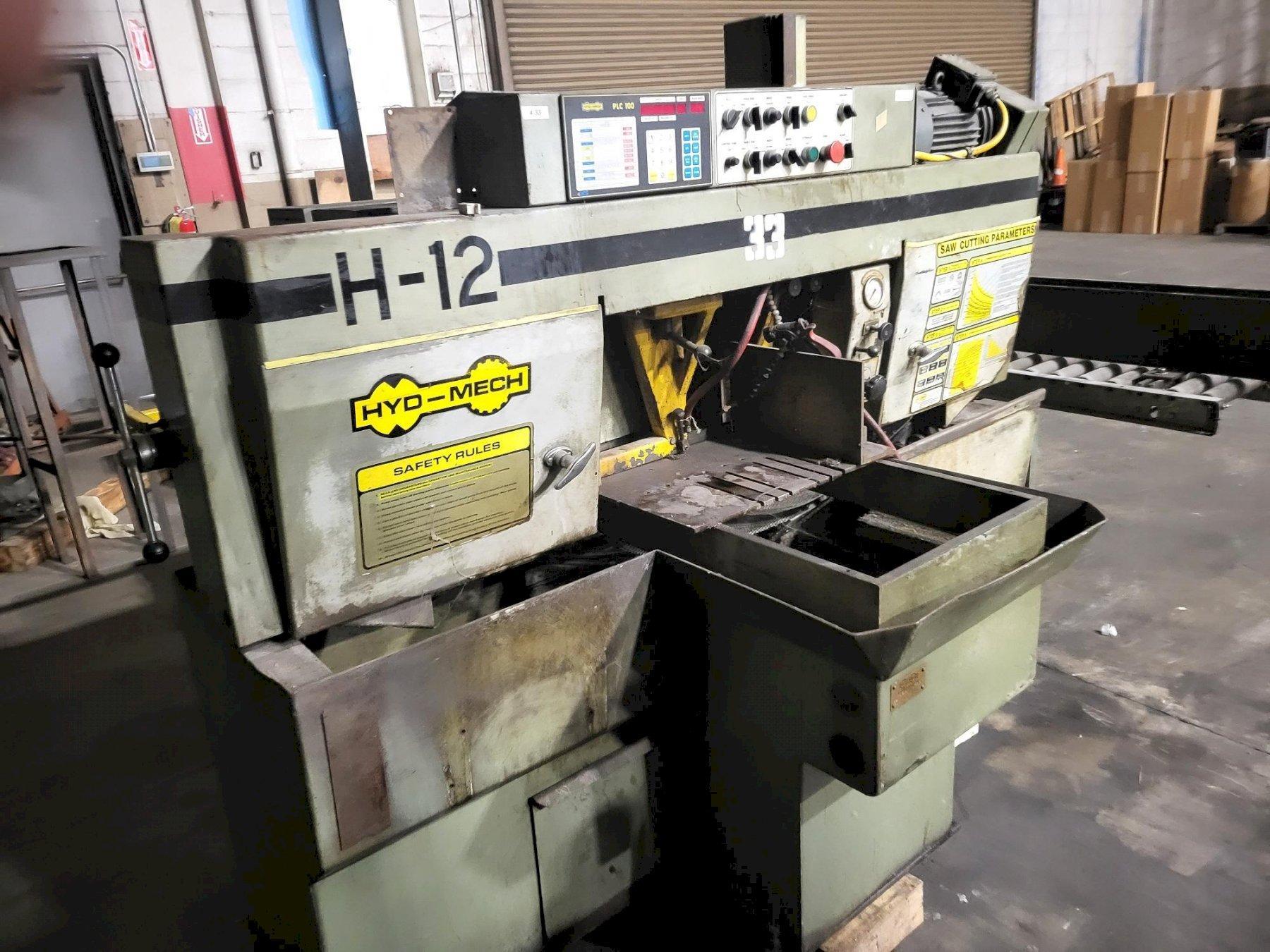Hyd- Mech Model H-12A Fully Auto Horizontal Bandsaw
