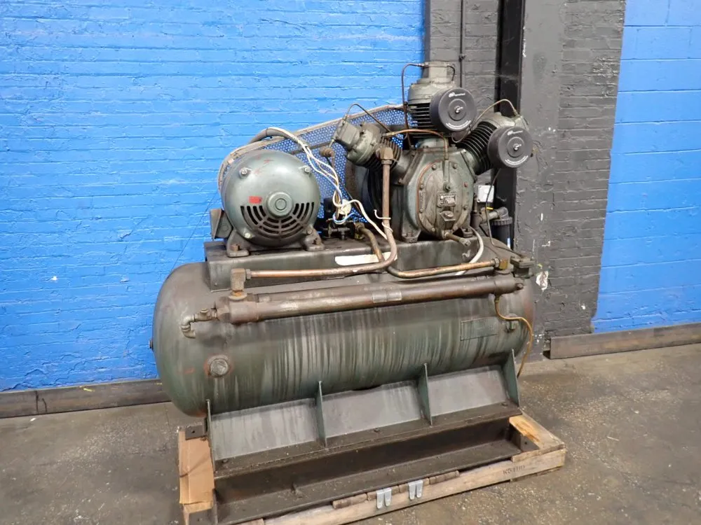 INGERSOLL-RAND 94 GAL AIR COMPRESSOR  -  10TE