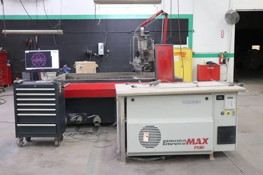 2021 Omax Maxiem 1515 4 - Head Waterjet Cutting System (#5917)