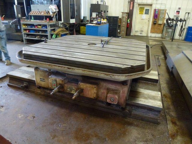 80" X 80" SKODA MODEL E20 POWERED ROTARY TABLE: STOCK #66505