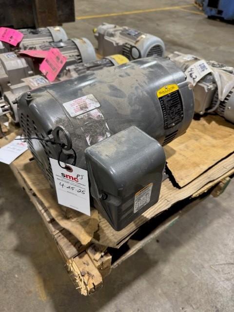 1 - PREOWNED 15 HP BALDOR MOTOR, CAT #: M2513T, SPEC: 37F599T867H1