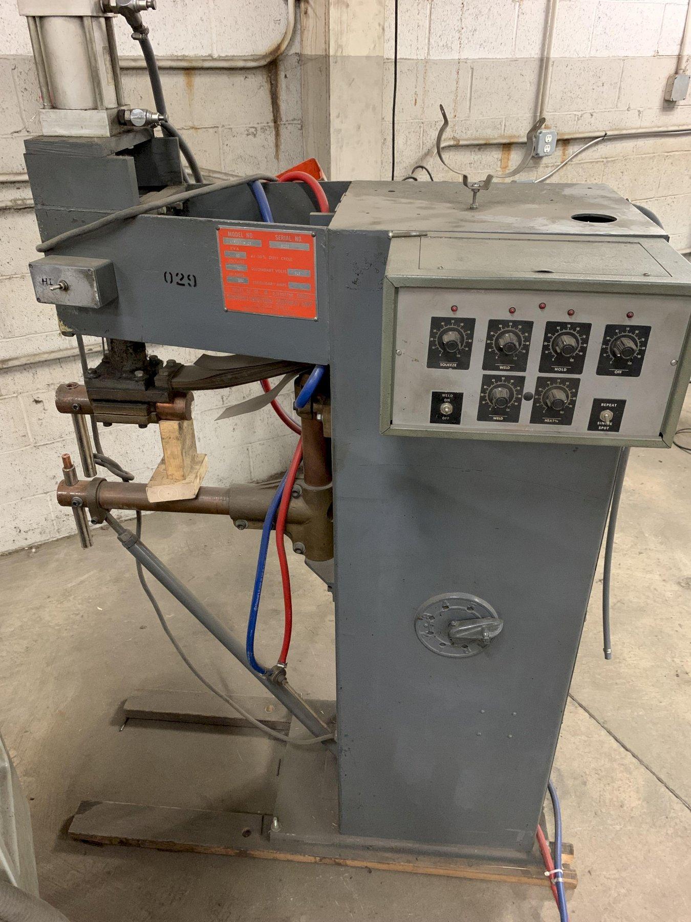 40 KVA American Industrial Resistance Welder Model A/P 40-18