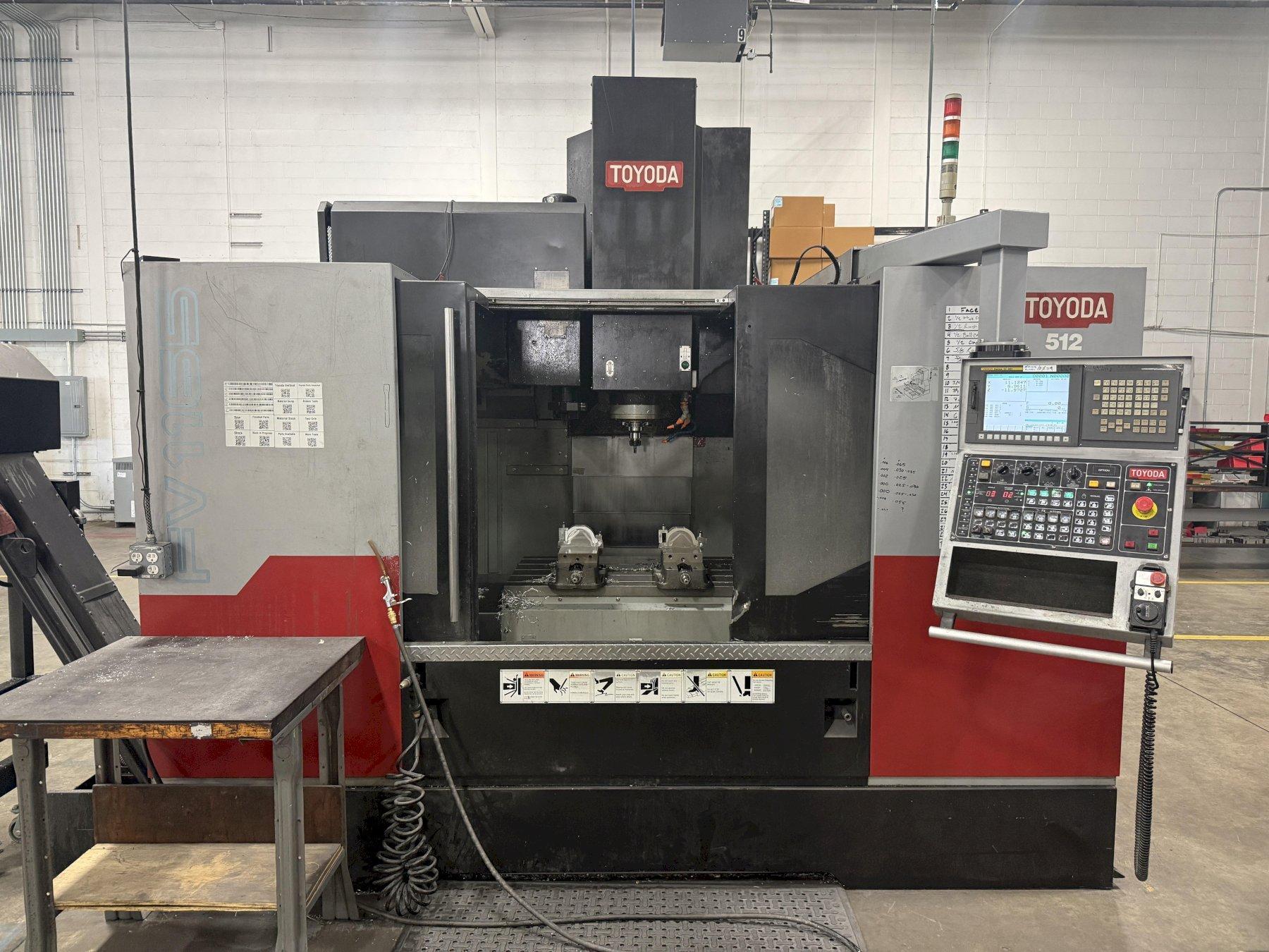 Used 2012 Toyoda FV-1165 CNC Vertical Machine Center For Sale