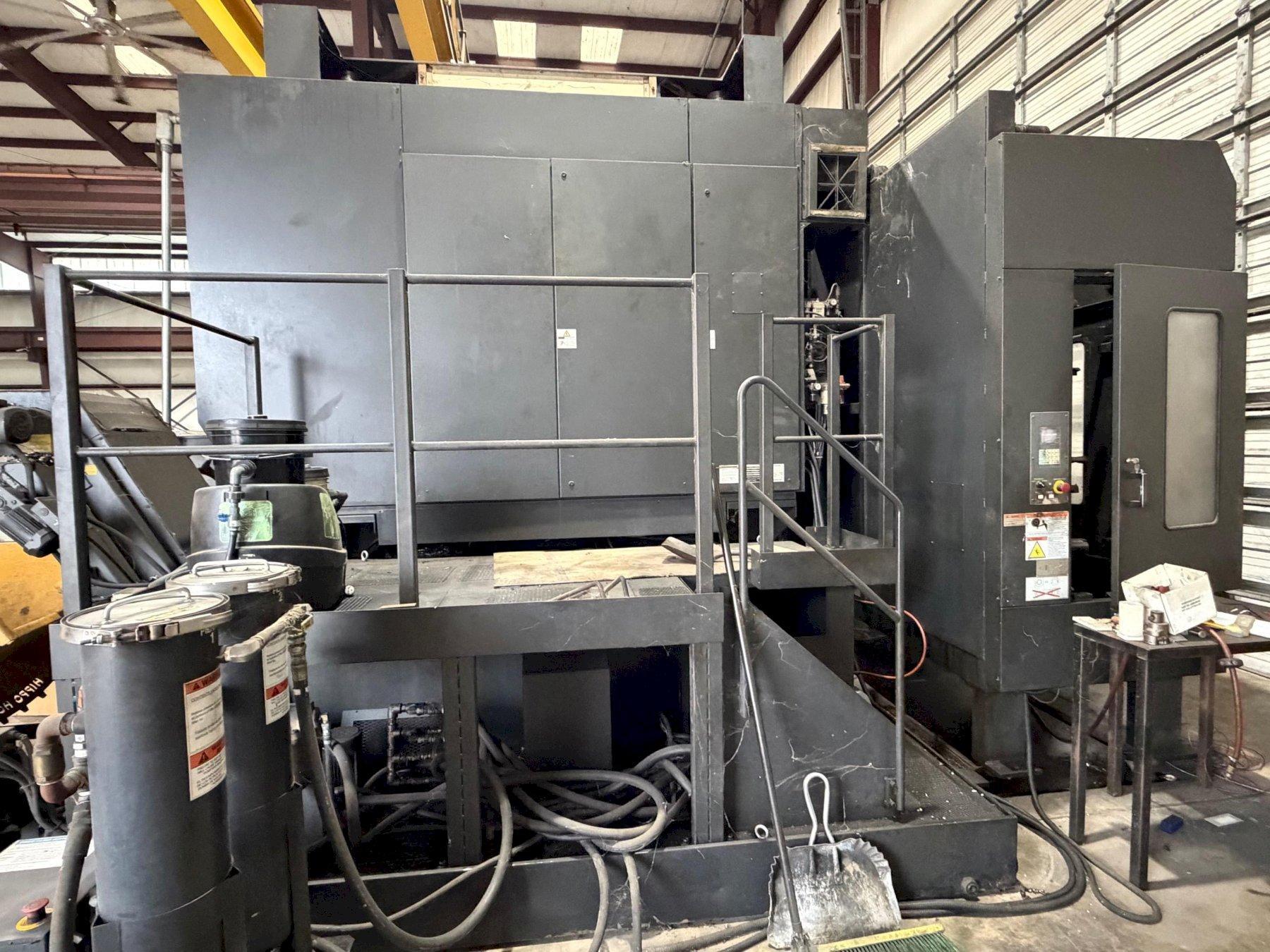 2008 Mazak Integrex e-1060V/8 II CNC Mill-Turn Machine, 10K RPM Mill head, x-73.82" y-41.73", z-52.95", 120 ATC, Mazatrol Matrix Ctrl., 50HP