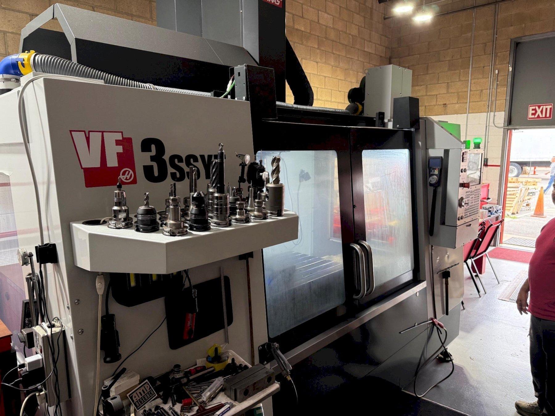 2020 HAAS VF-3SSYT Vertical Machining Center 
Machine is in excellent condition and available for inspection under power.