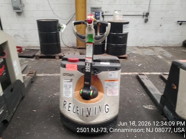 Crown WP3235-45 Electric Pallet Jack, 2022 – 4,500 lb Capacity, 24V Walkie Pallet Truck (2)