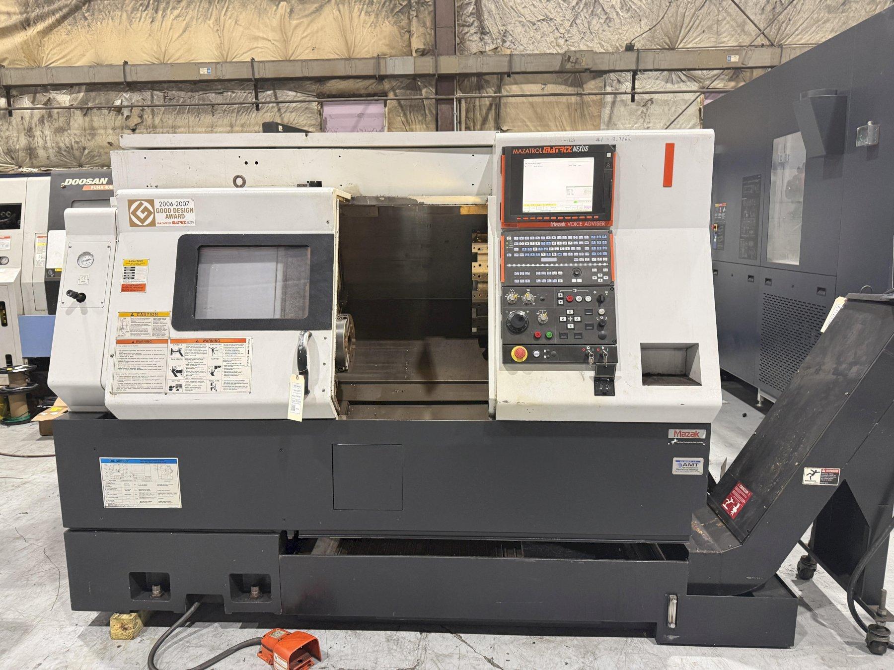 2008 Used Mazak QTN 250-II Used CNC Lathe For Sale