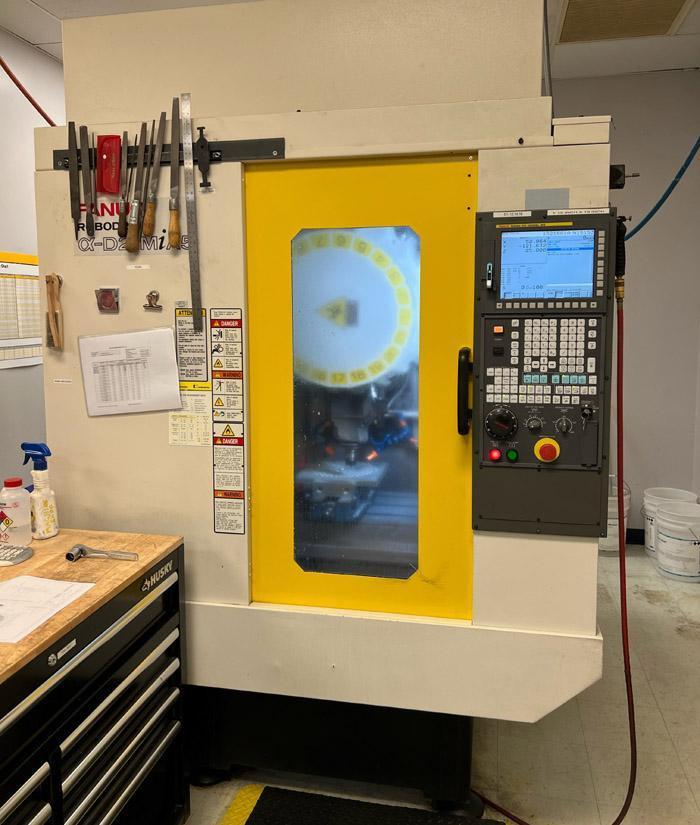 Fanuc Robodrill a-D21MiA5 Used CNC Drill & Tapping Center For Sale - 2015
