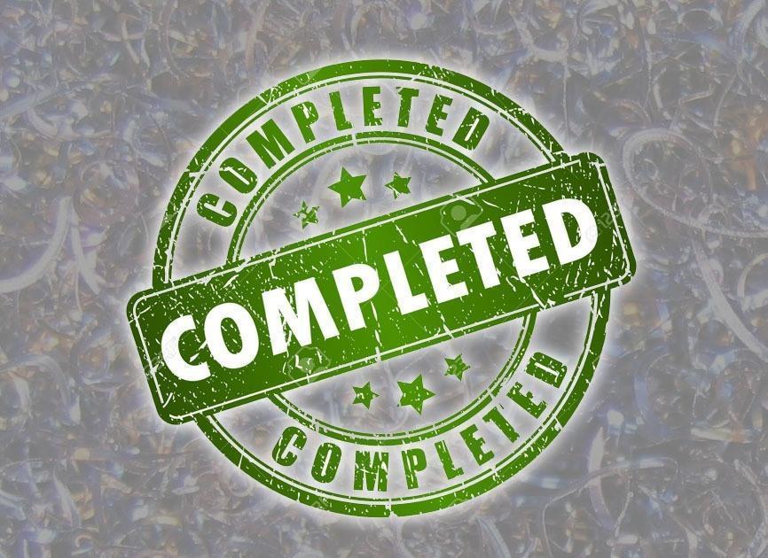 Delivered - to our customers