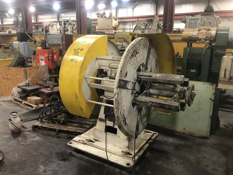 LITTELL 2,500 LB X 18" DOUBLE END UNCOILER, STOCK# 13656J