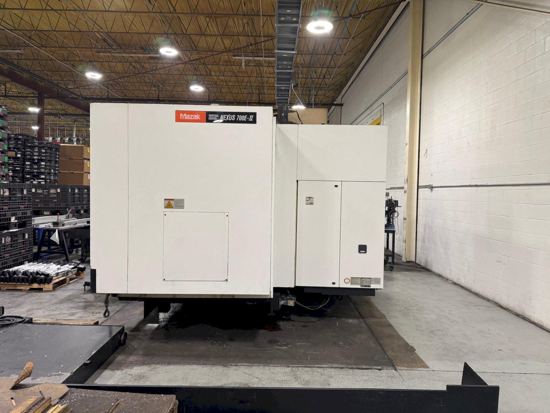 1 - PREOWNED MAZAK VERTICAL MACHINING CENTER, MODEL #: VCN 700E/40-II, S/N: 249429