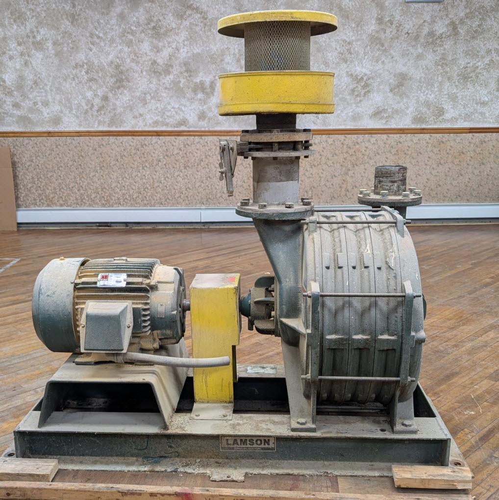 Lamson Blower 25 HP with Reliance Energy-Efficient AC Motor, Model 554-1-3-AD