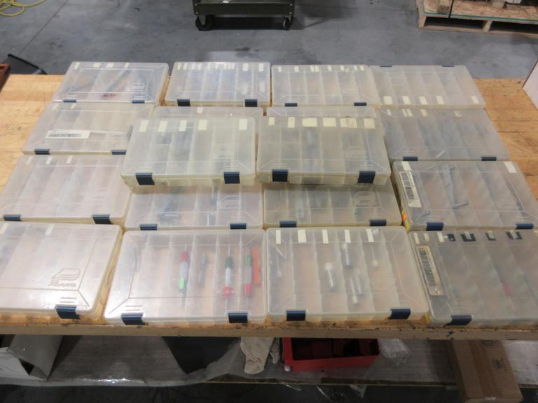 Guage Pins, Go/No-Go Pin Sets and Holders in Plano Plastic Divider Cases, Various Diameters- Auction Item