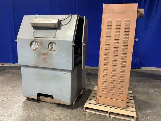 Zero Manufacturing 40” X 52” X 47” Blast Cabinet & Dust Collector - 220-900r-&df 3pd