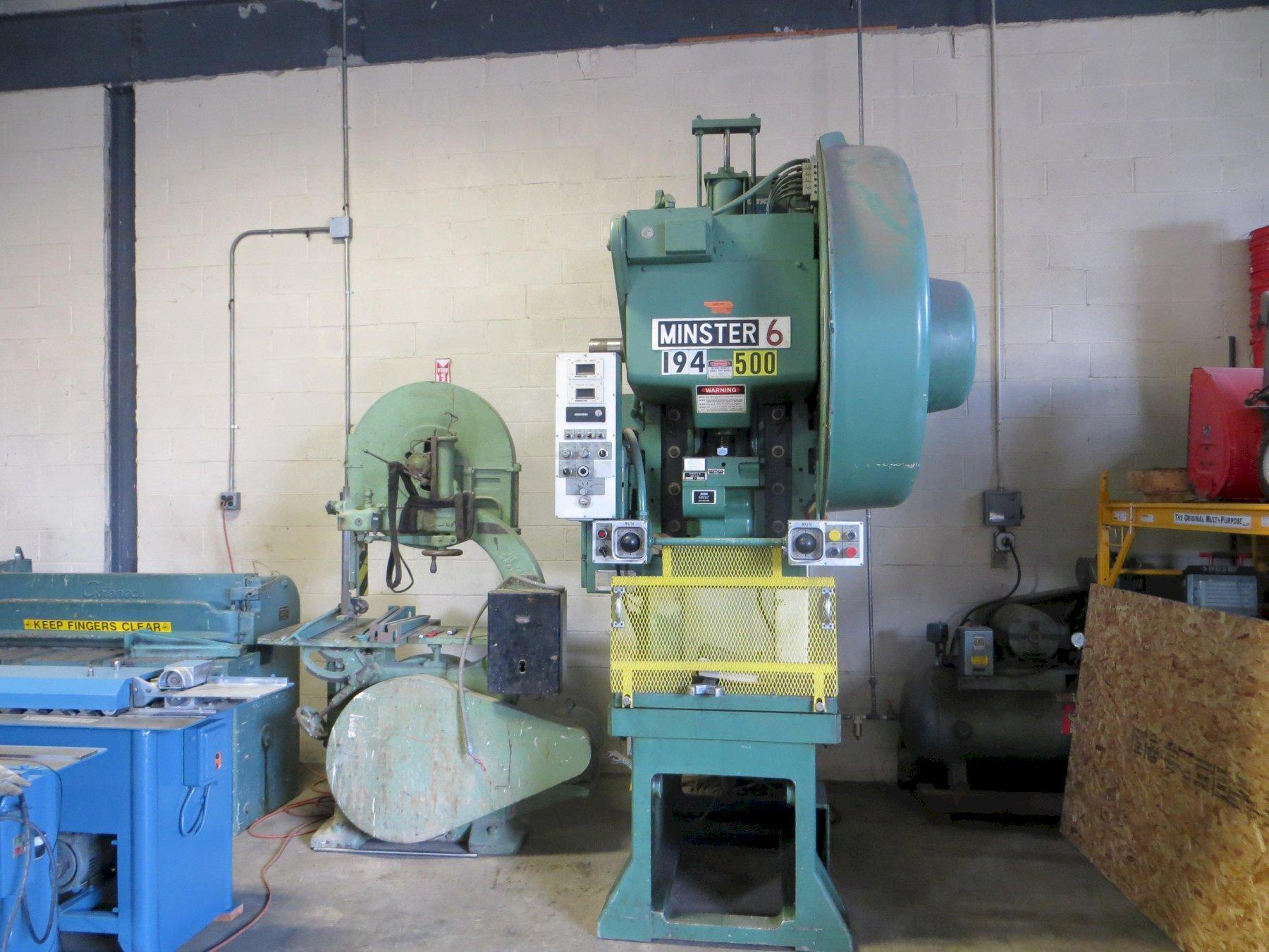 60 Ton Minster Super Stock OBS (Fixed Base) Press Model 6SS-FB