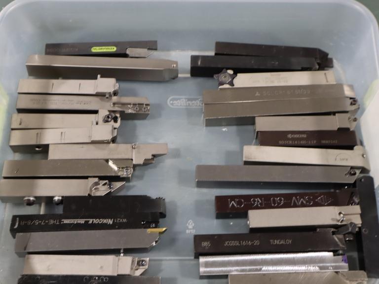 Mitsubishi, Iscar & More! Assorted Stick Tooling - Auction Item