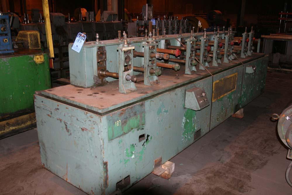 10 STAND X 1-1/2' DETROIT ROLLFORMER: STOCK #19944