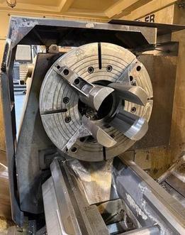2007 WEILER E90-3000 Hollow Spindle CNC Lathe - High Torque, Siemens Control
