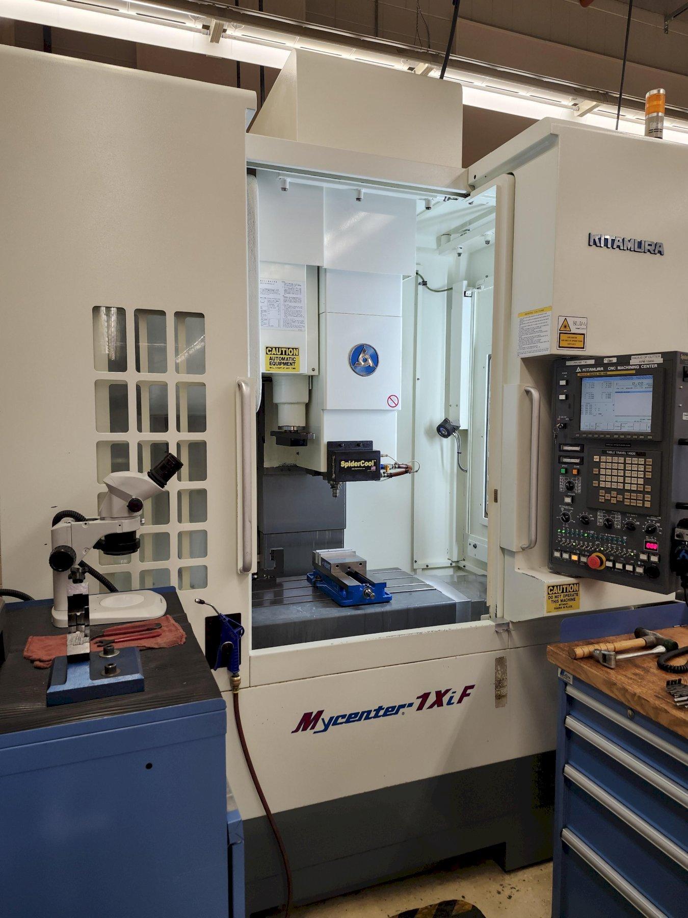 2008 KITAMURA Mycenter-1XiF Vertical Machining Center - 15,000 RPM Spindle Speed