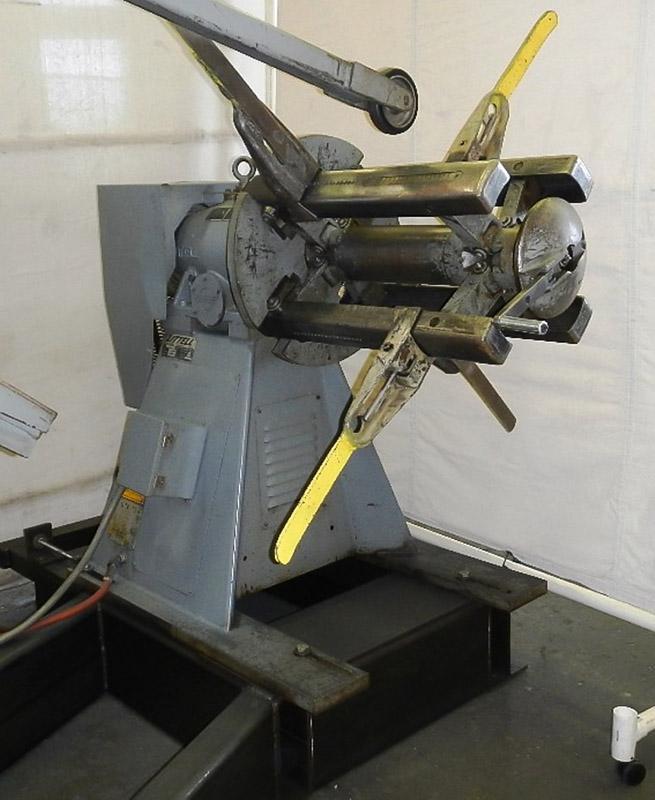 4,000 Lb. Littell Non-Motorized Uncoiler, Model 40-24