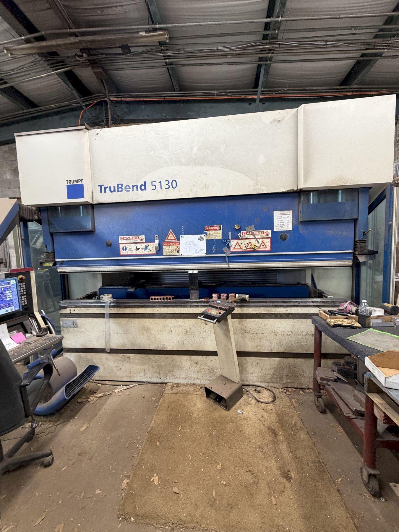 2008 Trumpf Trubend 5130 Press Brake (#5980)