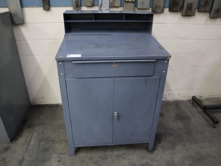 Metal Shipping Desk- Auction Item