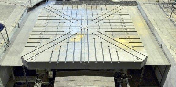 215" (5480mm) x 5,480mm CNC Infeeding Rotary Table