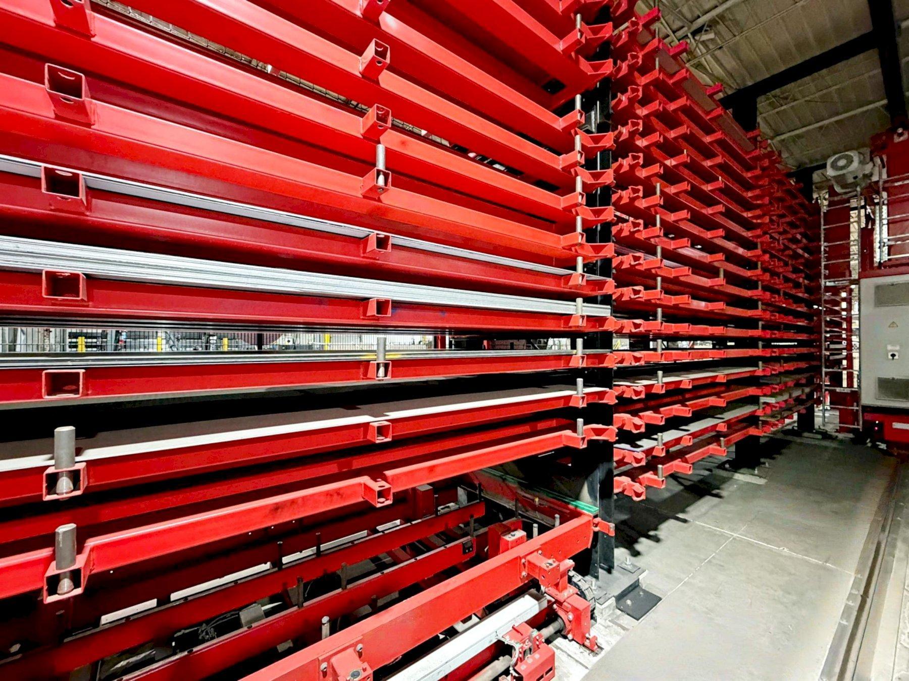 Kasto Uniline Sheet Metal In-Line Storage System