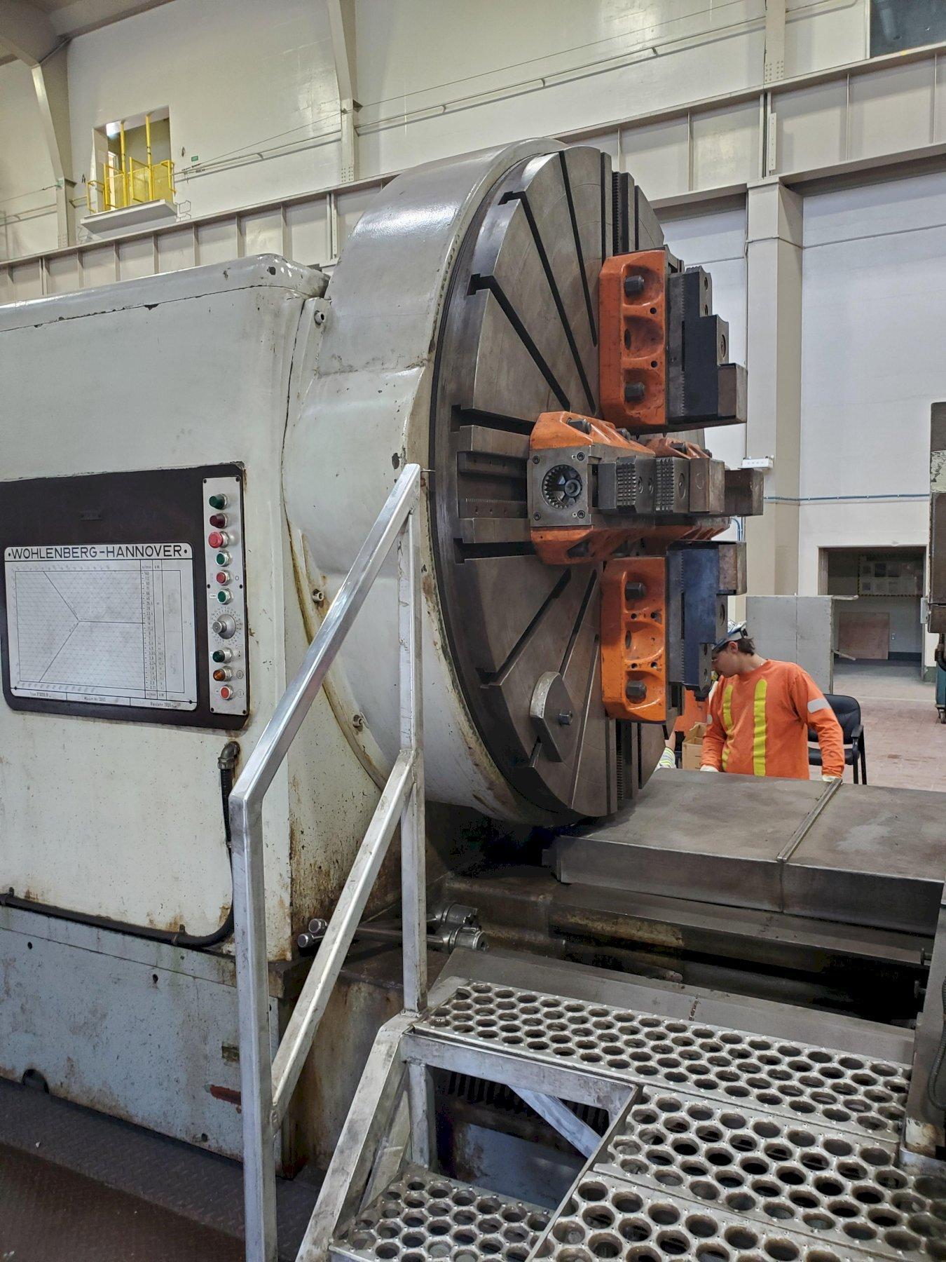 1966 VDF WOHLENBERG V2250 Engine Lathe - Heavy Duty Precision Machine