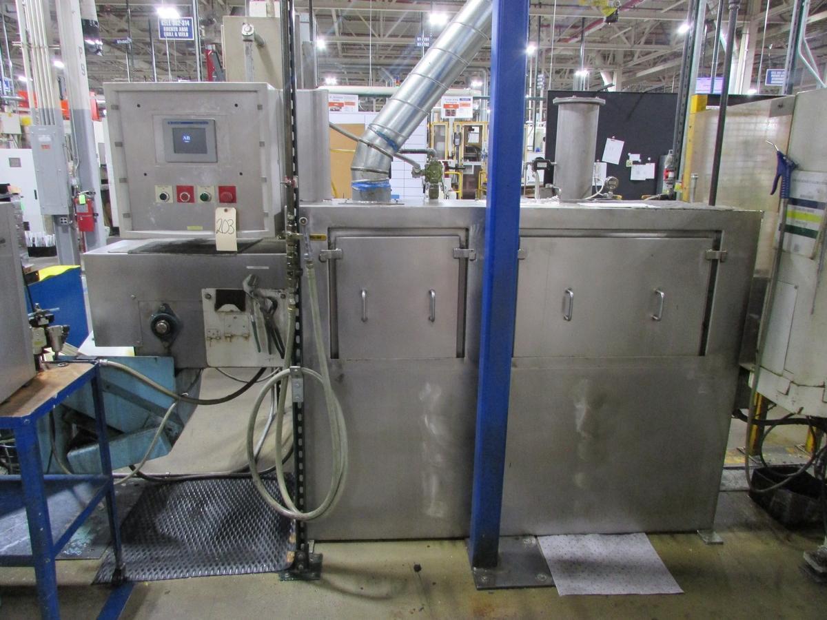 AUTOMATED FINISHING INC 4078 AUTOMATIC CONVEYOR PARTS WASHER