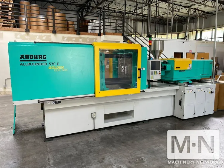 220 TON 15.3 OZ ARBURG MODEL 570E-2000-800 ELECTRIC INJECTION MOLDING MACHINE MFG 2018