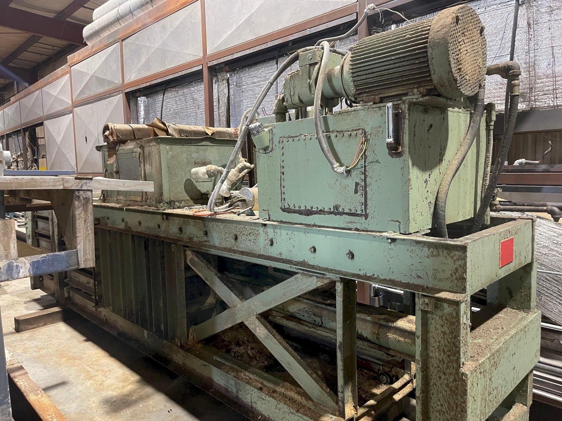 1 - PREOWNED EQUIPMENT CONTROL HORIZONTAL MANUAL TIE CLOSED END BALER, MODEL #: EC-12