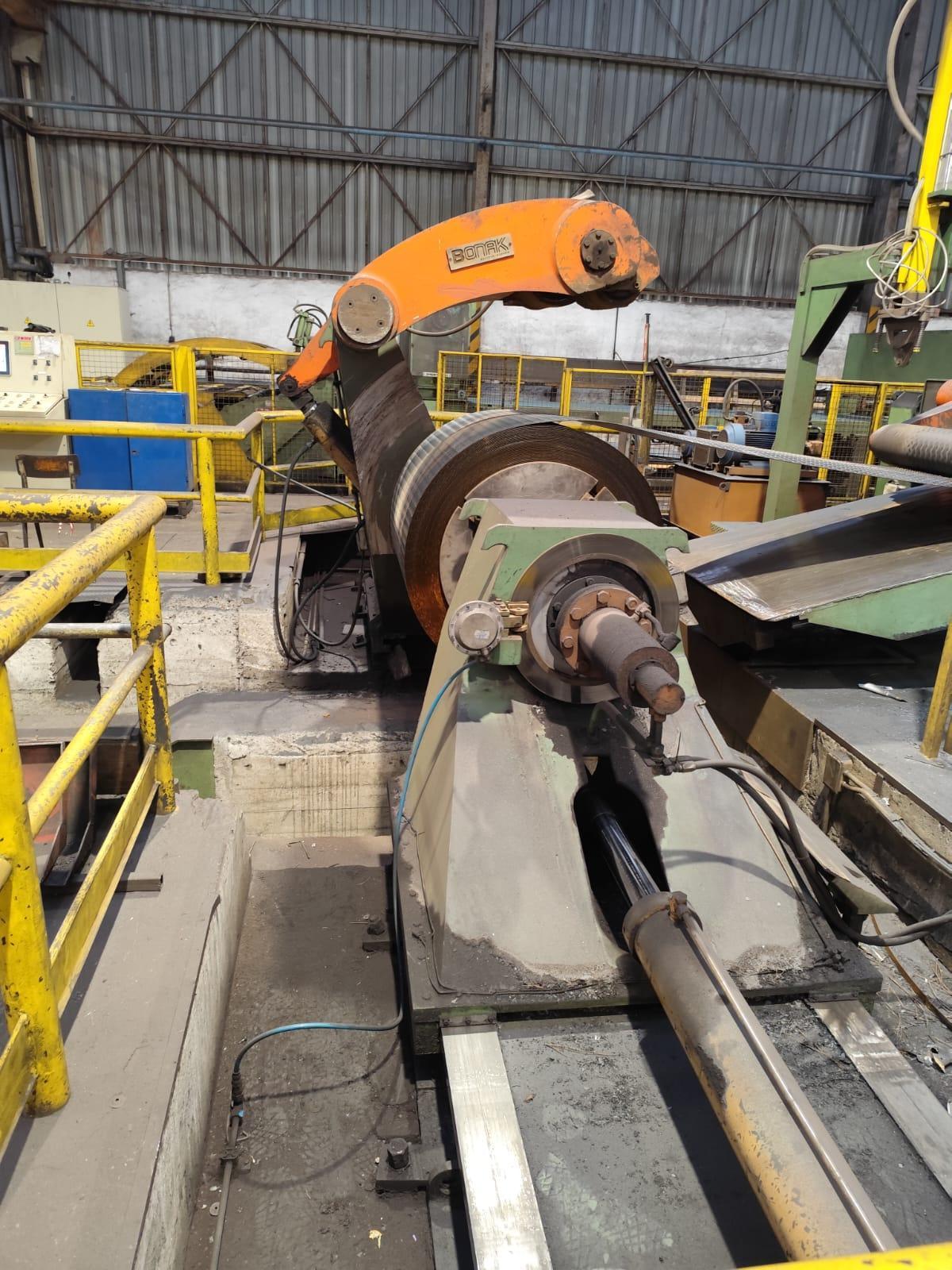 2000mm x 12mm x 20 Ton Bonak Cut to Length Line