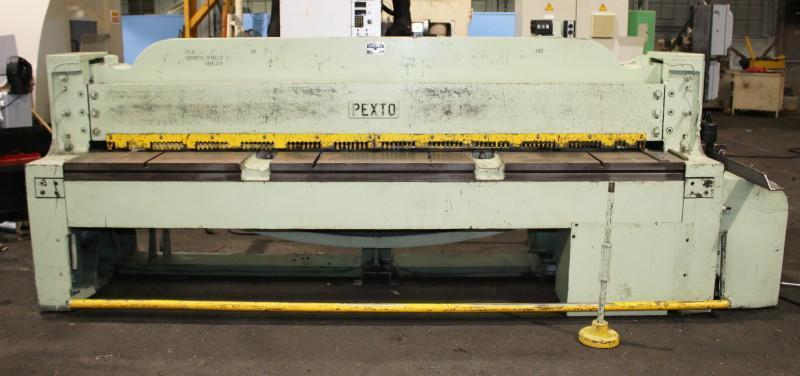 10 GA. X 120" PEXTO MODEL 10-*U-10A MECHANICAL SHEAR