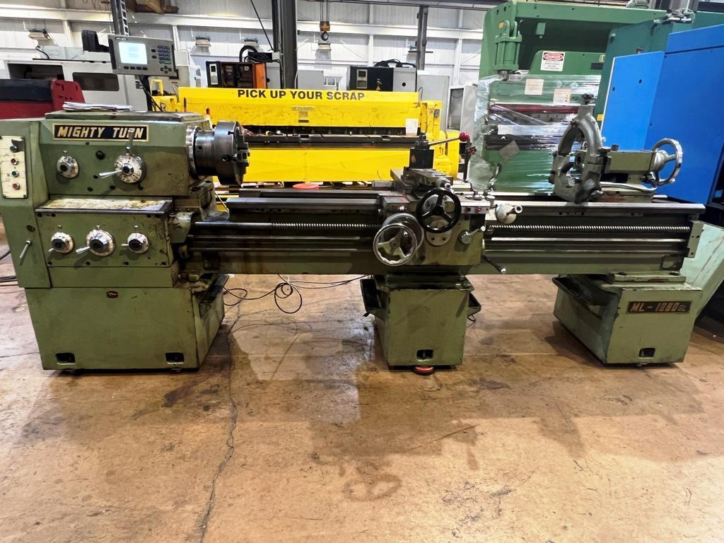 18" x 80" MIGHTY TURN MODEL ML-1880GL GAP BED ENGINE LATHE