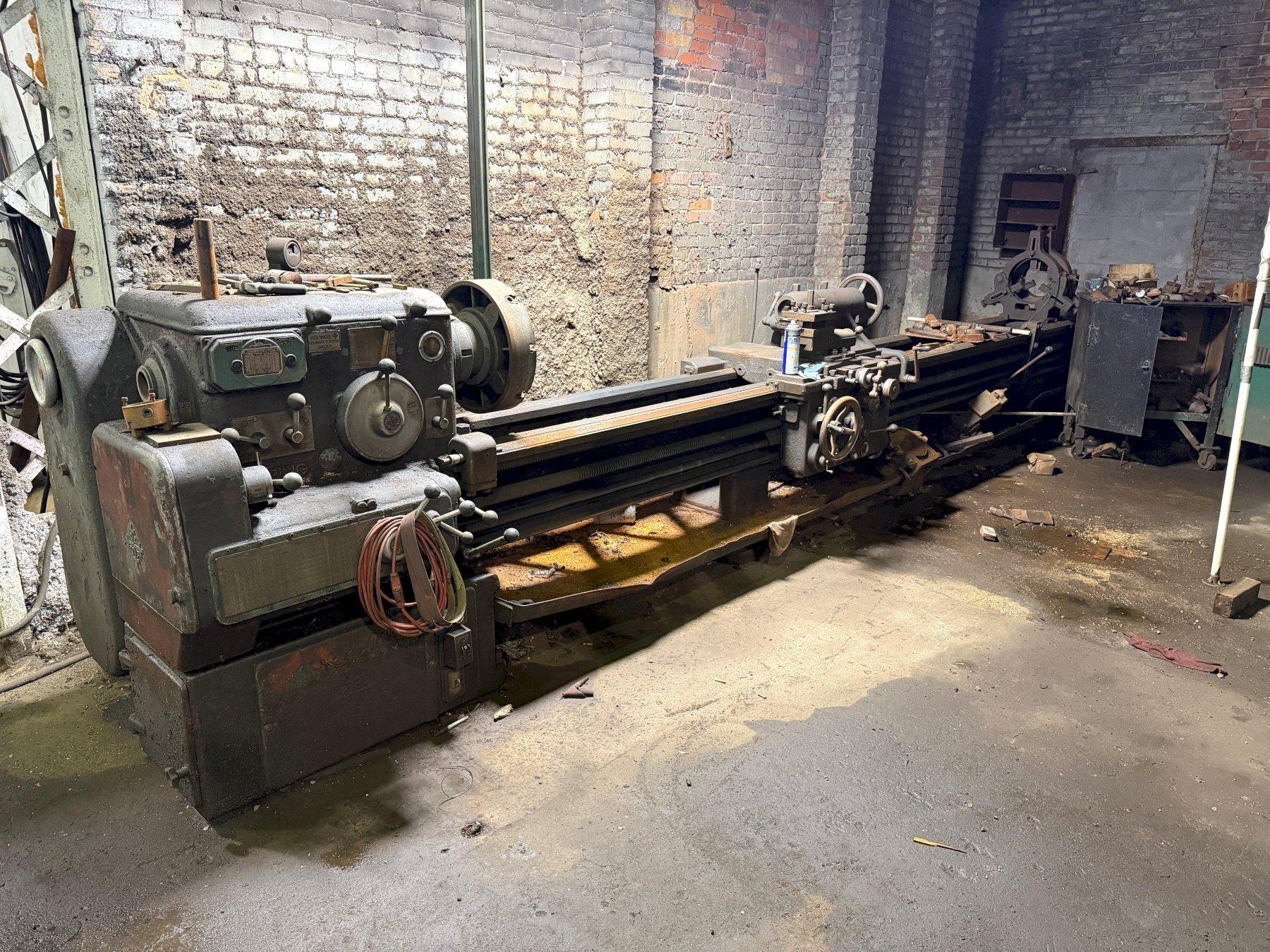24" x 180" KOPINGS MODEL S12A ENGINE LATHE: YOBRO #26326