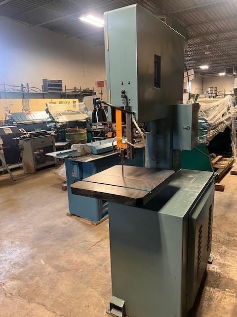 Leten Vertical Band Saw Model DCM-5, 20" Throat