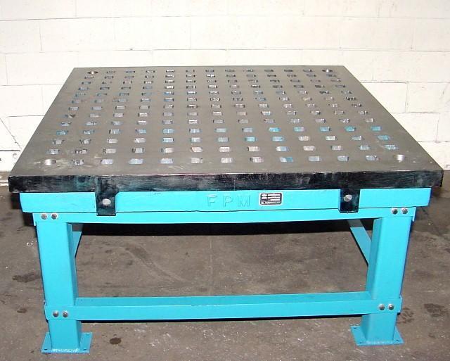 New FPM 5' x 5' Cast Iron Welding Table