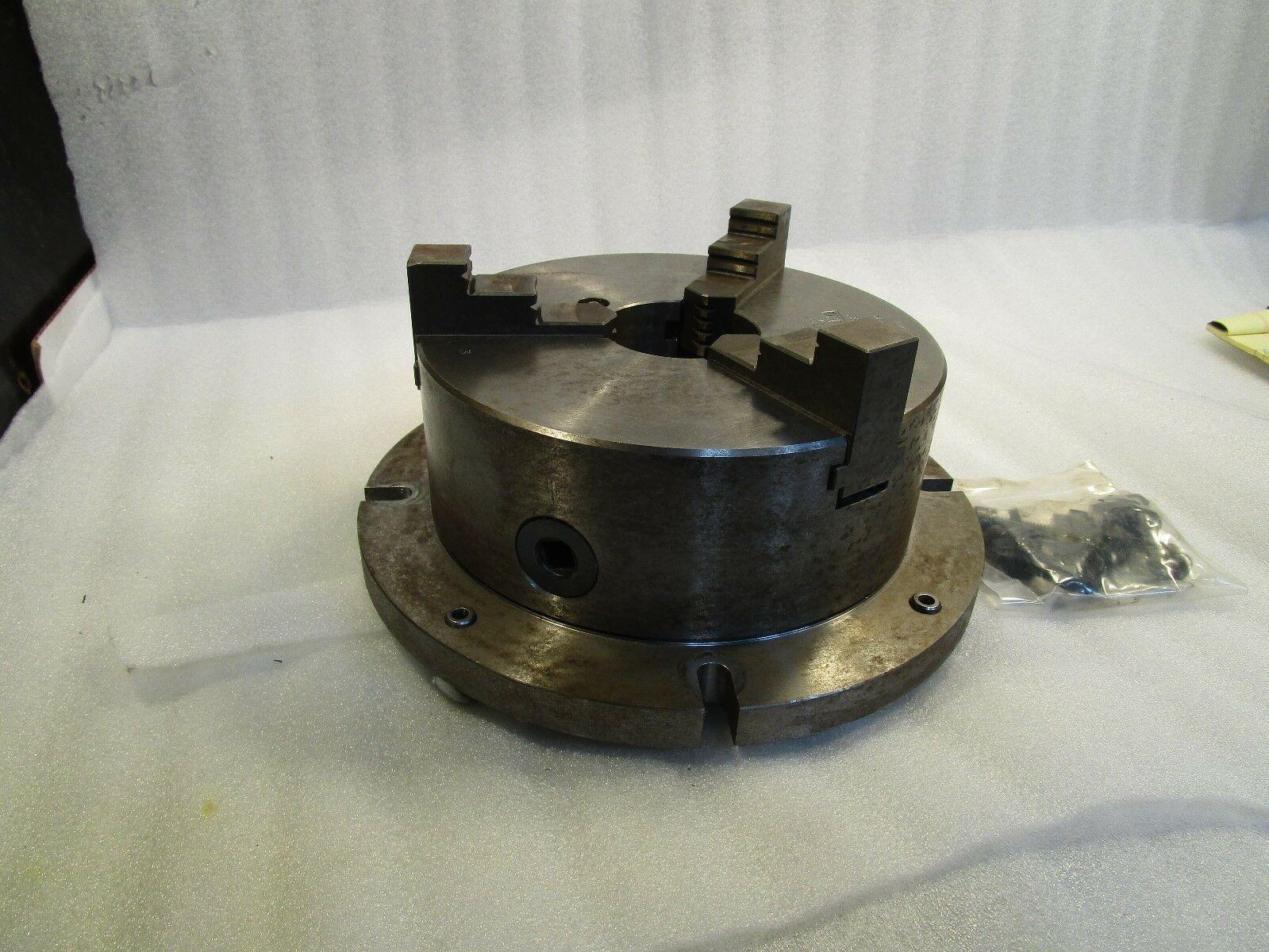 9" Kitagawa JN09 3-Jaw Manual Chuck with Mounting Flange