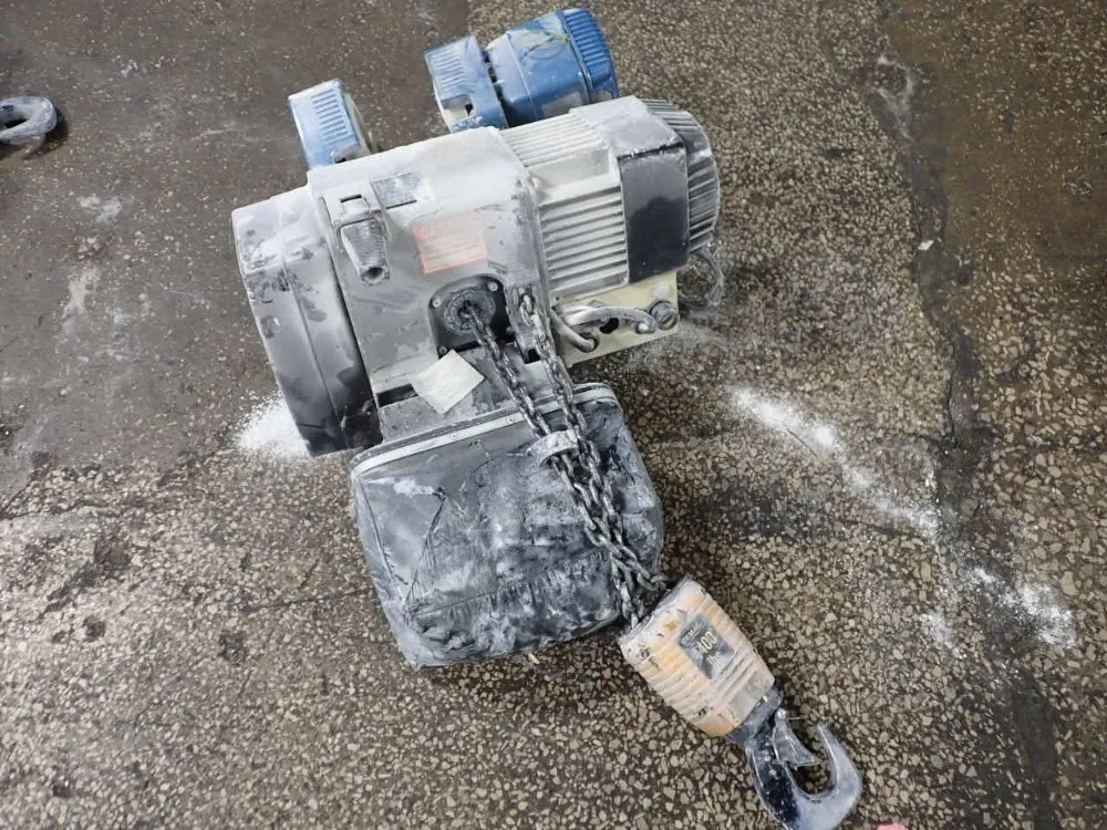 DEMAG 4400 LBS ELECTRIC CHAIN HOIST  -  DC-COM 2/1 H