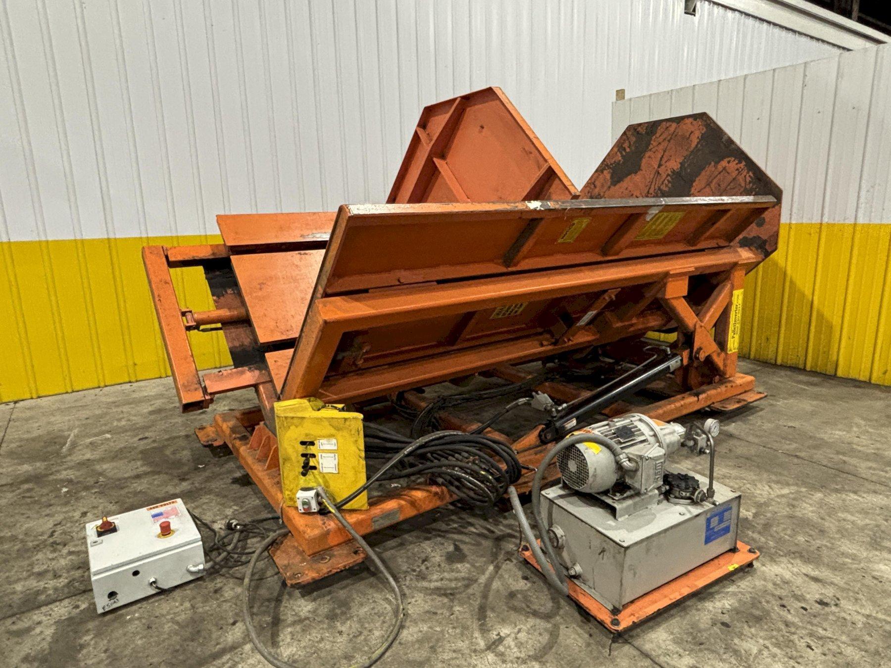 CHERRYS MODEL #PSR-118VB PALLET SPACER RECOVERY SYSTEM INVERTER FLIPPER: STOCK #23223