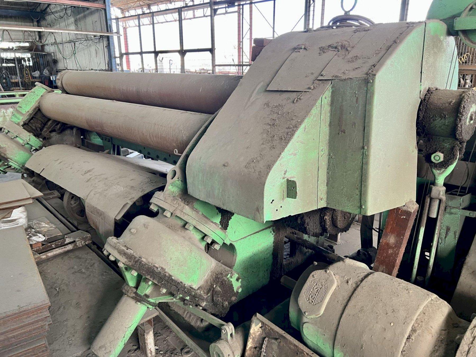 10' x 1" POPE MODEL PR-101000-4 MECHANICAL PLATE ROLL
