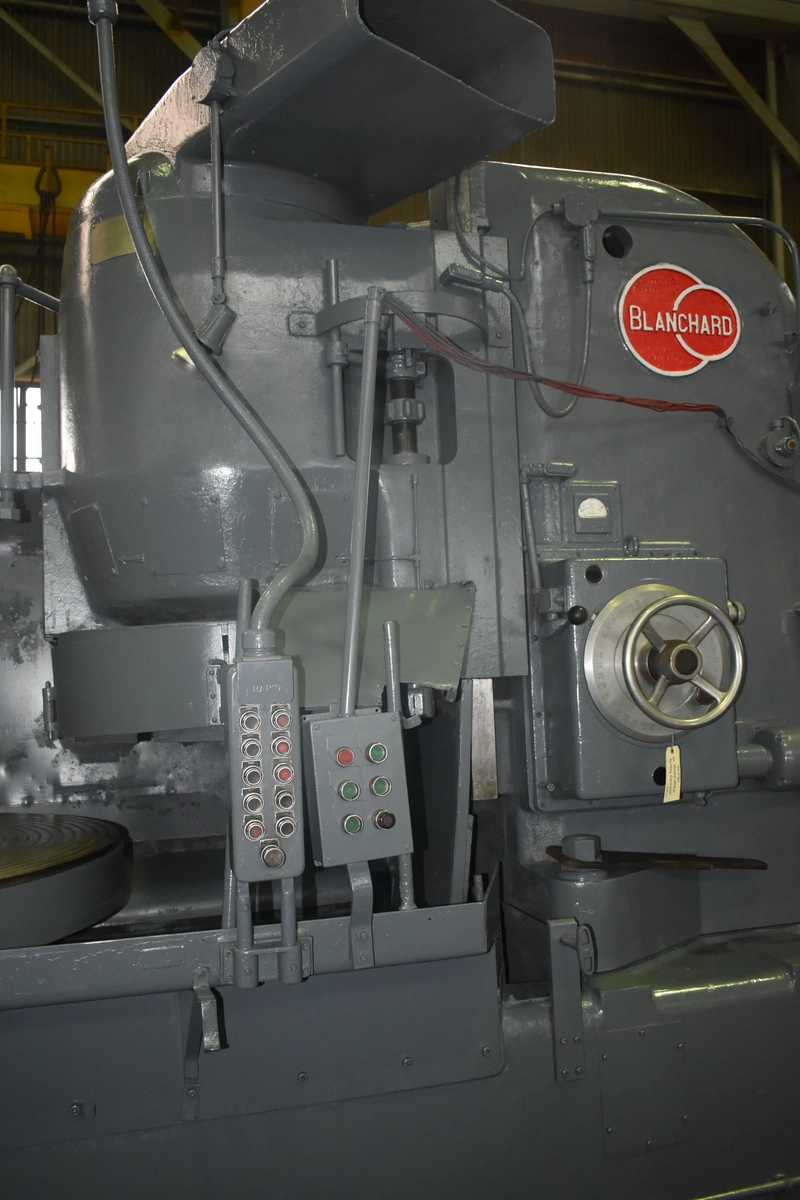 60" BLANCHARD VERTICAL-SPINDLE ROTARY SURFACE GRINDER