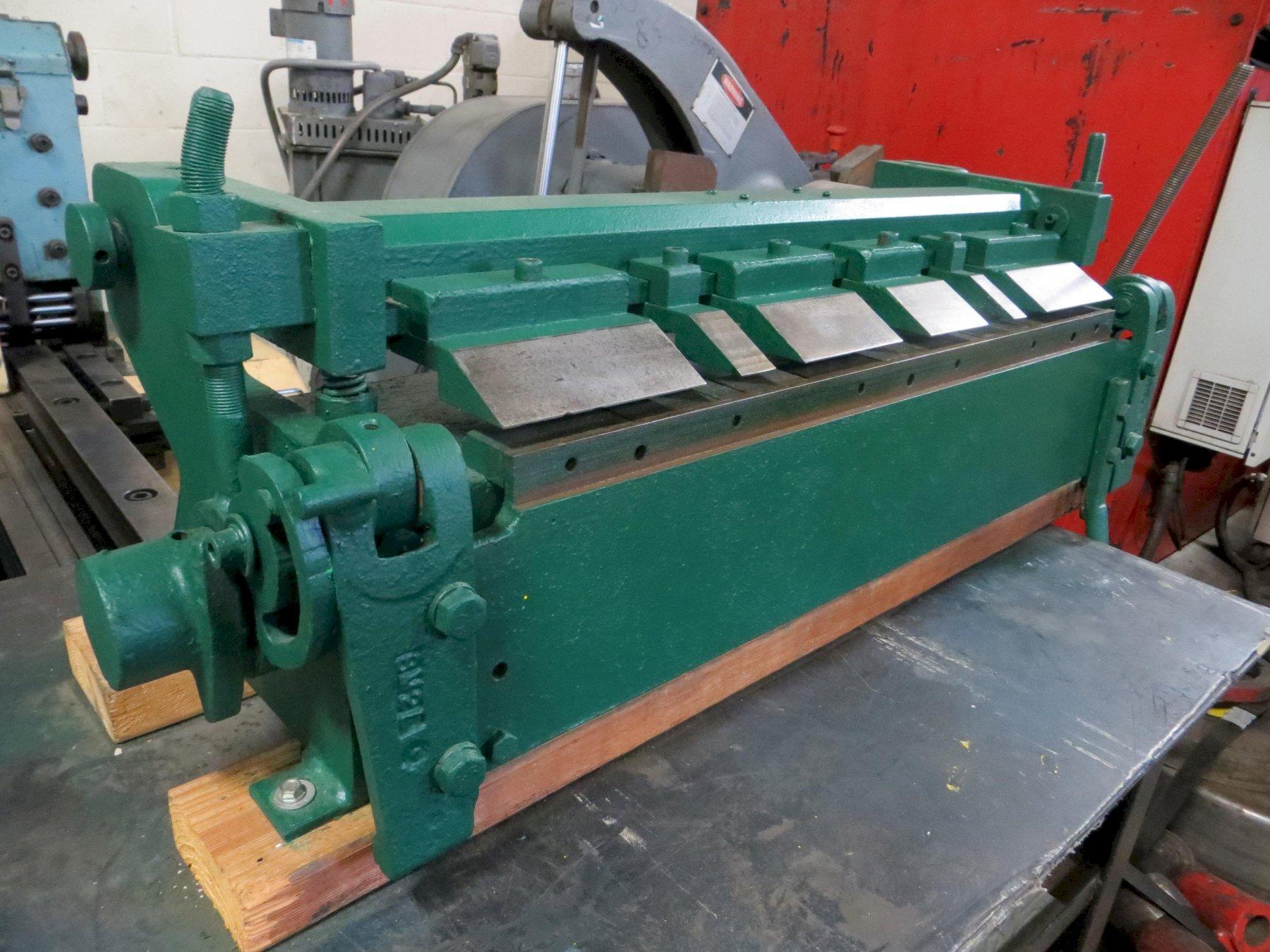 16 Ga x 2 ft Chicago Box & Pan Brake Model BB-2