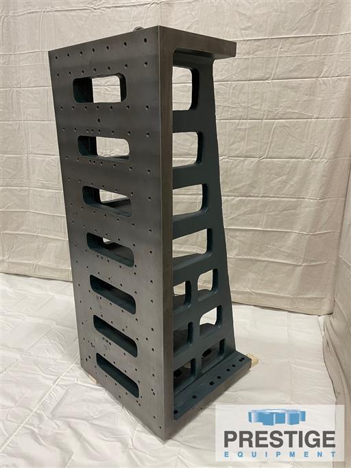 75" x 32" x 32" Drilled & Tapped Angle Plates, Qty. 2