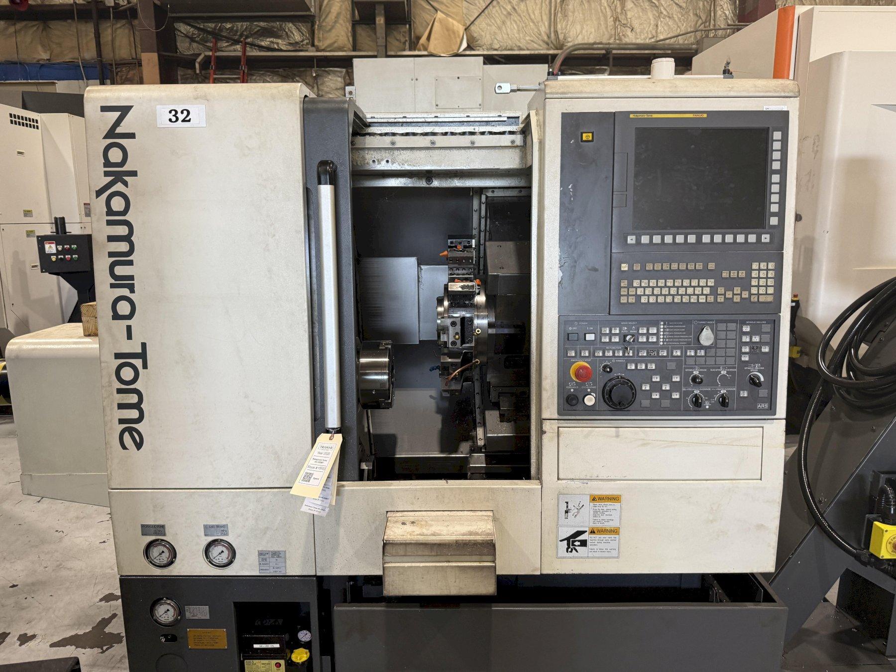 Used 2020 Nakamura Tome AS-200MY CNC Lathe For Sale
